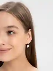 Серьги гвоздики с жемчугом