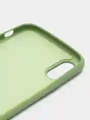 Лесной зеленый чехол силиконовый для iPhone X / XS