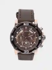 Серебряный мужские наручные часы Naviforce NF9175 с хронографом, в подарочной упаковке
