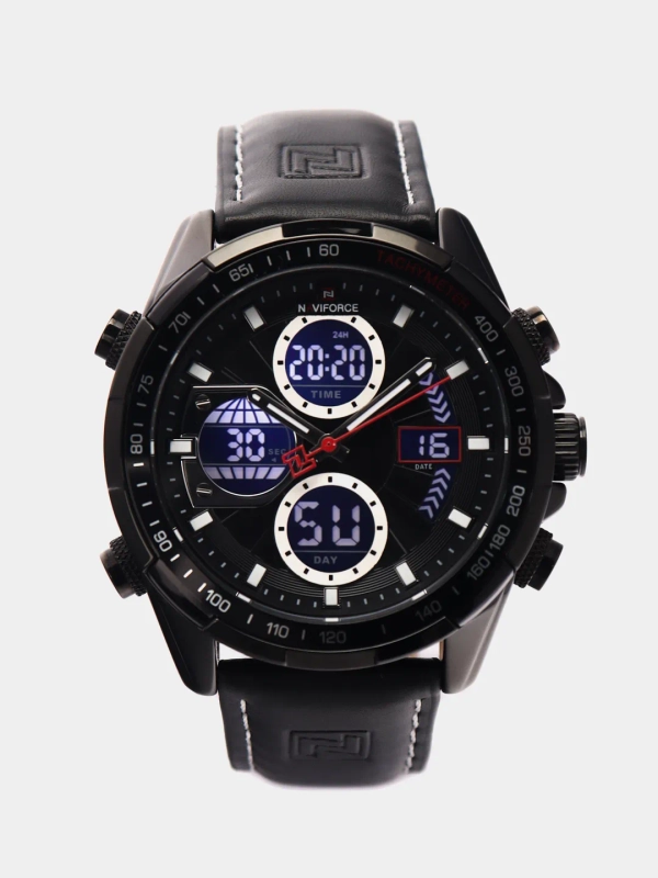 Мужские наручные часы Naviforce NF9197L с хронографом, в подарочной упаковке