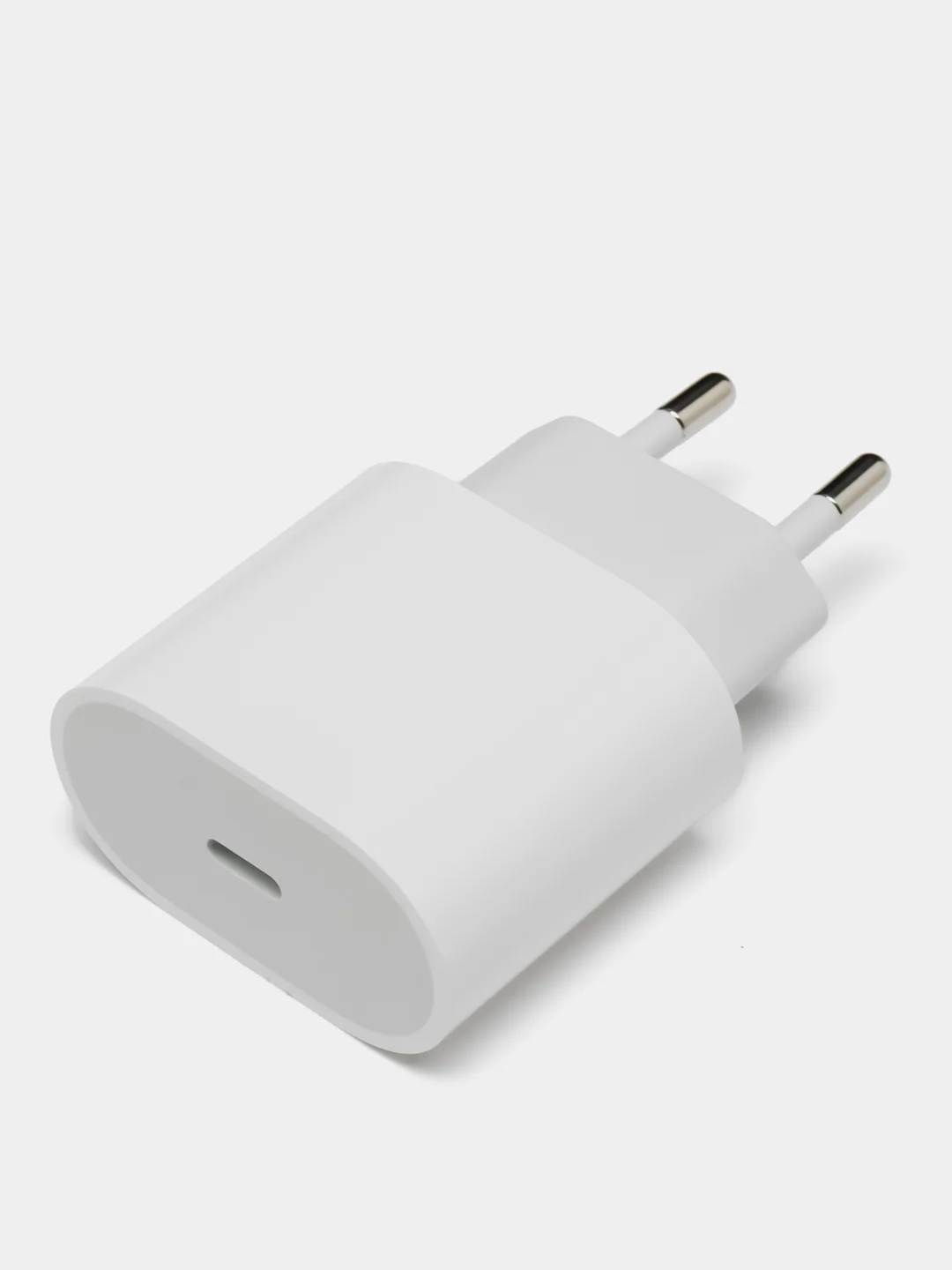 Белый блок быстрой зарядка для айфона. Type C. Зарядка IPhone apple. Фабричная сборка.