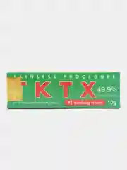 Зеленый охлаждающий крем для тату и татуажа TKTX 49,9%, 10 грамм