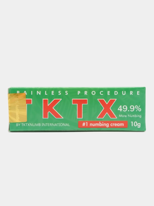 Охлаждающий крем для тату и татуажа TKTX 49,9%, 10 грамм