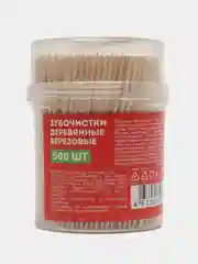 Зубочистки деревянные, 500 штук