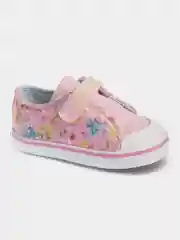 Голубой кеды Pablosky для девочки, на липучке