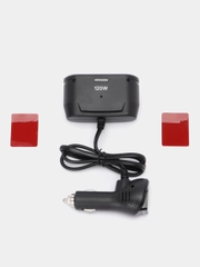 Автомобильный разветвитель Olesson 1675 USB-2, в прикуриватель, с вольтметром 120W