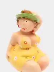Желтый фигурка "Девушка", 4 цвета