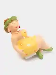 Желтый фигурка "Девушка", 4 цвета