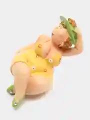 Желтый фигурка "Девушка", 4 цвета
