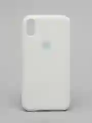 Желтый чехол Silicone Case для iPhone XR, с открытым низом