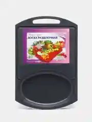 Угольный доска разделочная, с лотком