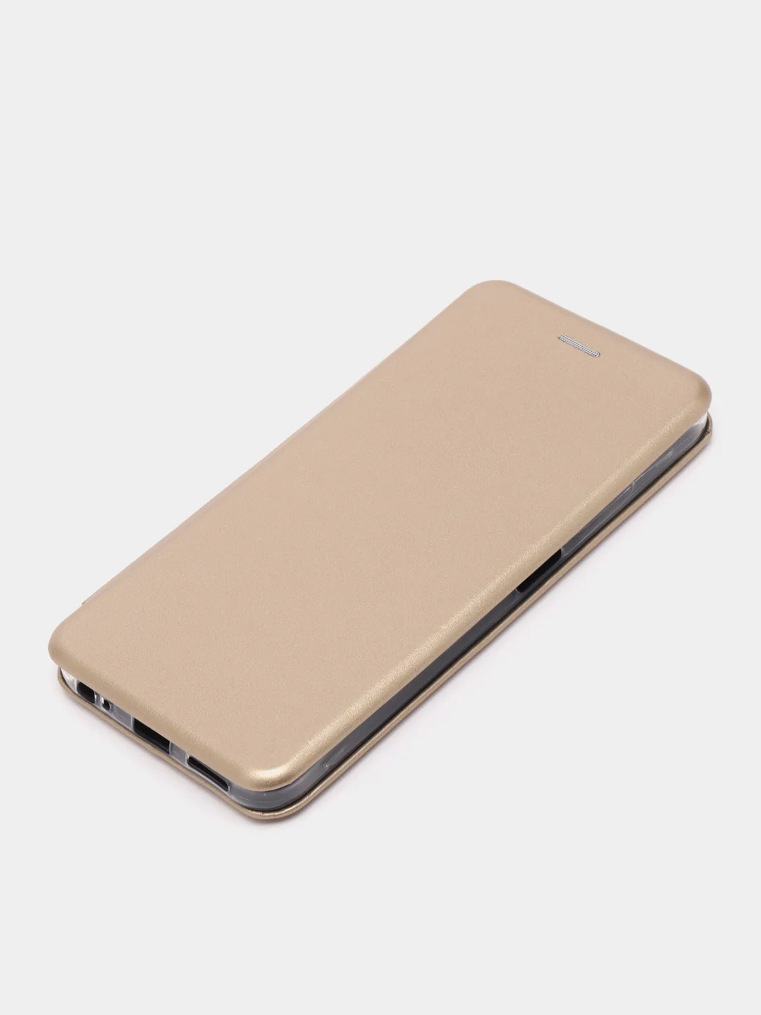 Золотой чехол-книжка для Infinix Hot 30 Play / Инфиникс Хот 30 Плей