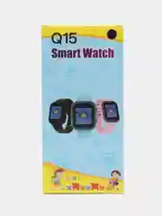 Розовый умные смарт-часы для детей Q15, с GPS