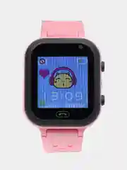 Розовый умные смарт-часы для детей Q15, с GPS