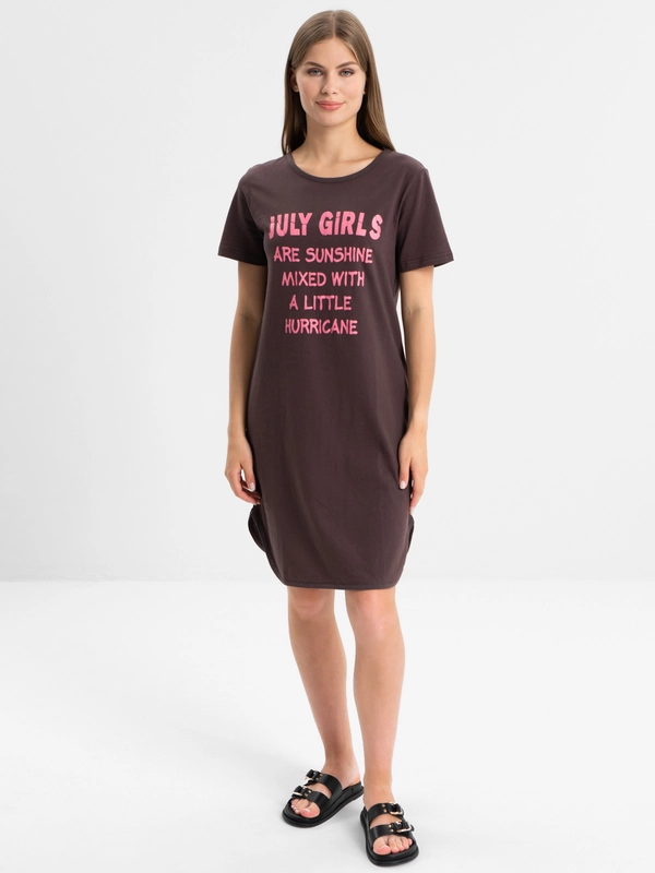 Туника "July Girls" КТ1334П4 коричневый, KLERY