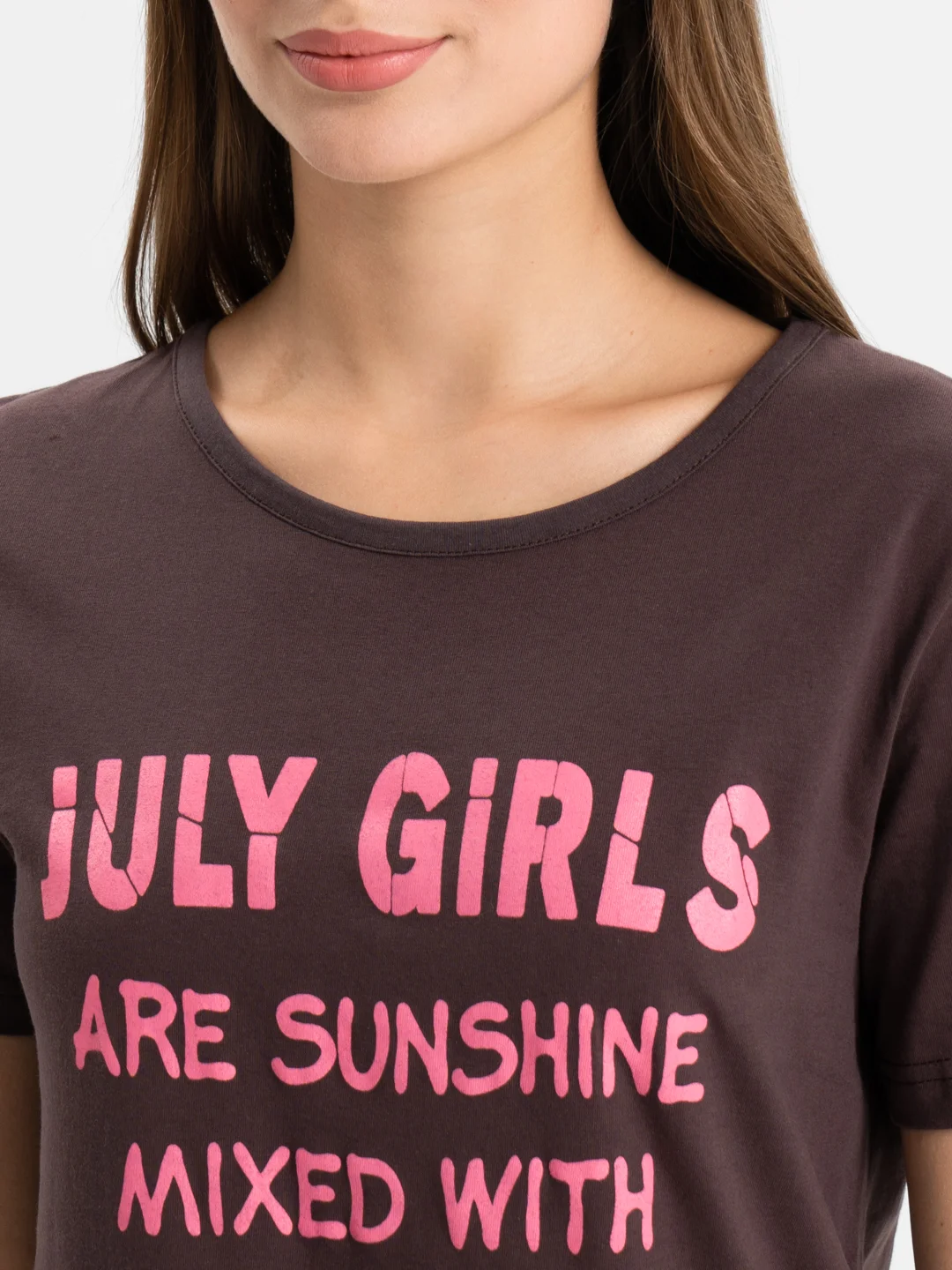 Туника "July Girls" КТ1334П4 коричневый, KLERY