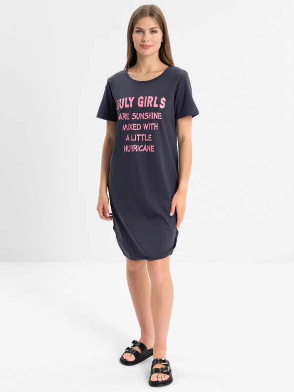 Туника July Girls КТ1334П4, серый, KLERY