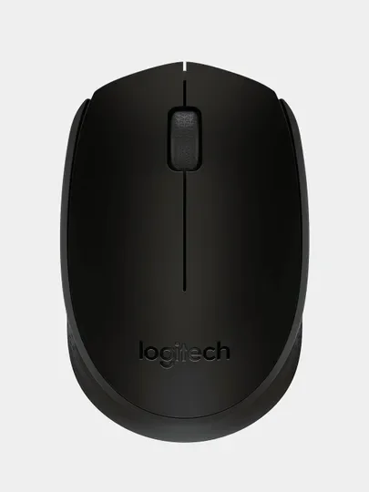 Черный беспроводная мышь Logitech M171