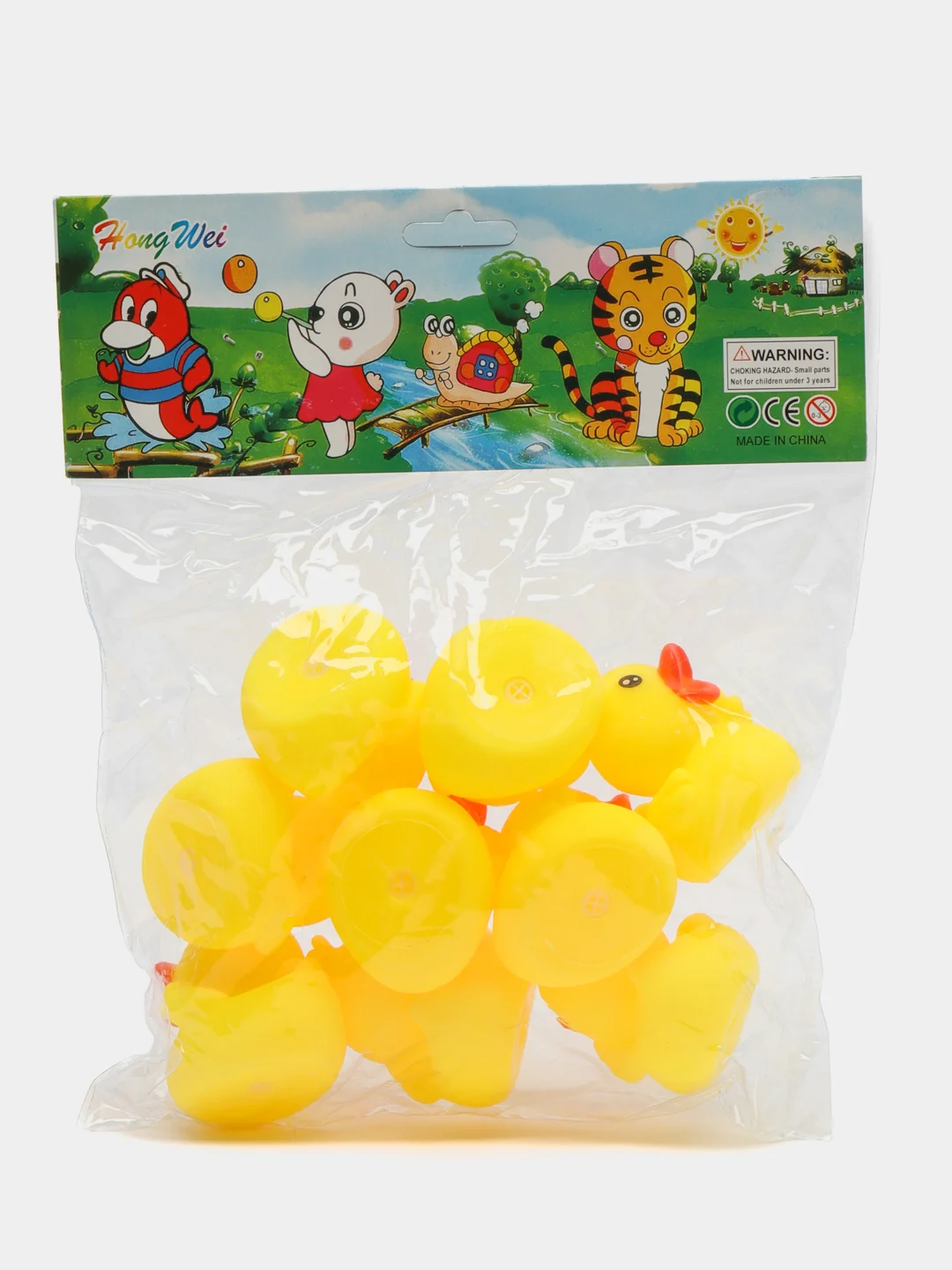 Желтый уточка для купания в ванной, игрушка утята резиновые, 9 шт