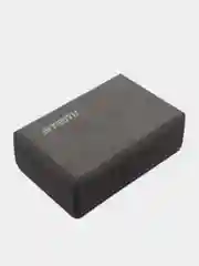 Блок для йоги Atemi, 225х145х75 мм, серый