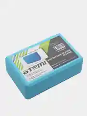 Блок для йоги Atemi, 225х145х75 мм, голубой
