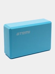 Блок для йоги Atemi, 225х145х75 мм, голубой