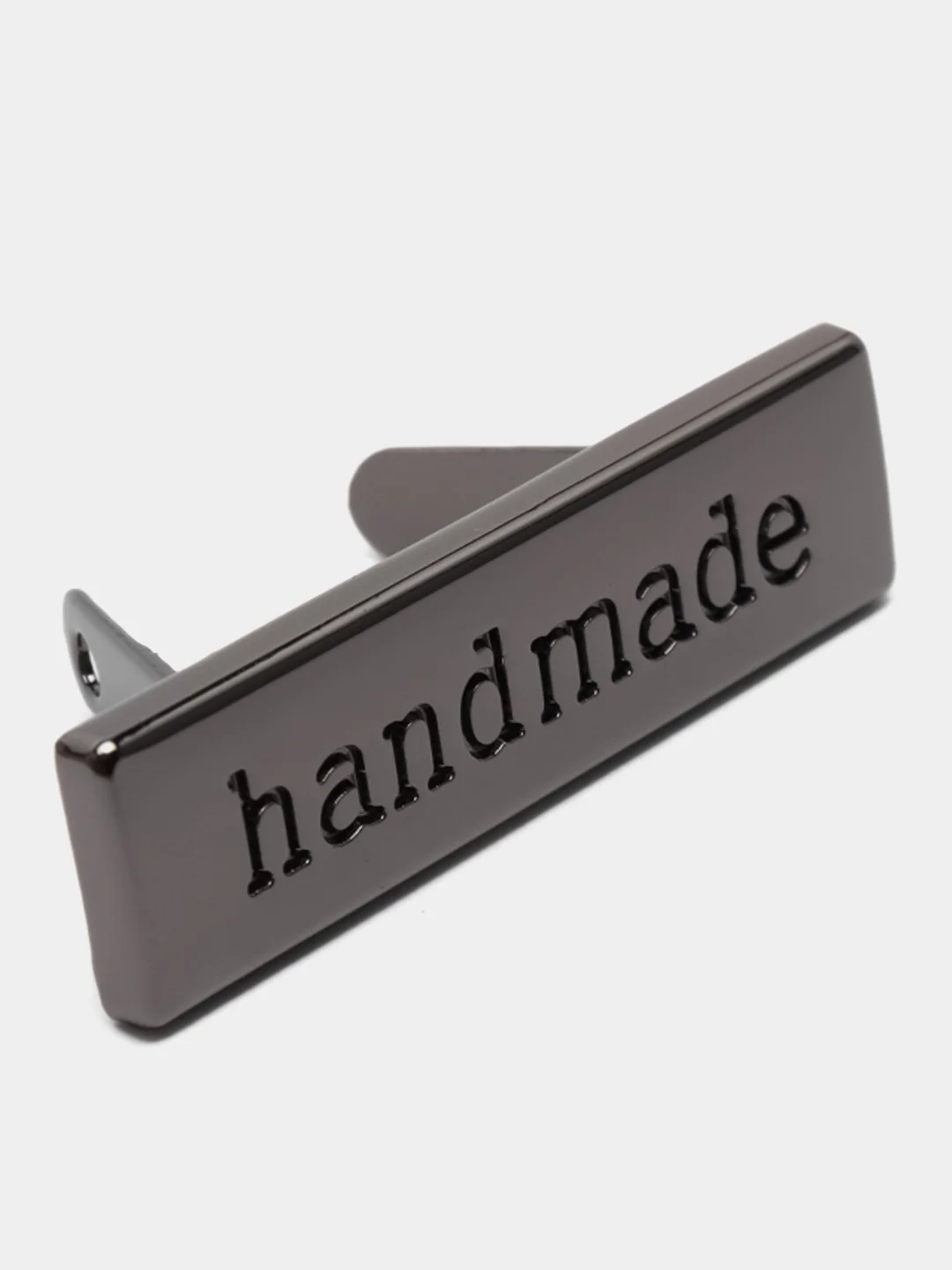 Лейбл "Handmade"  зеркальный