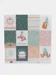 Голубой бумага для скрапбукинга в наборе, 30x30 см
