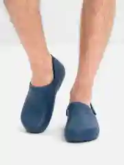 Синий сабо мужские