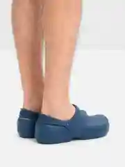 Синий сабо мужские