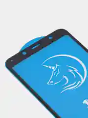 Черный защитное стекло STiX 10D Xiaomi Redmi 7A/7A PRO олеофобное, с рамкой, черное, в упаковке
