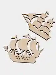 Набор для раскрашивания деревянных заготовок "Корабли"/Astra&Craft
