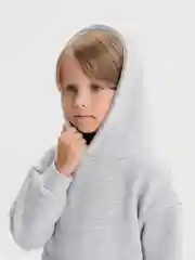Серый костюм утепленный, для детей