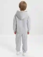 Серый костюм утепленный, для детей