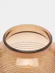 Карамельный ваза стеклянная
