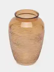 Карамельный ваза стеклянная