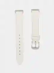 Белый кожаный ремешок для Huawei Band 8, Huawei Band 9