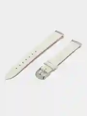 Белый кожаный ремешок для Huawei Band 8, Huawei Band 9