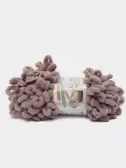 Коралловый меланж пряжа Alize Puffy