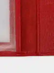 Красный обложка для автодокументов ультратонкая кожаная / бумажник/ кошелек