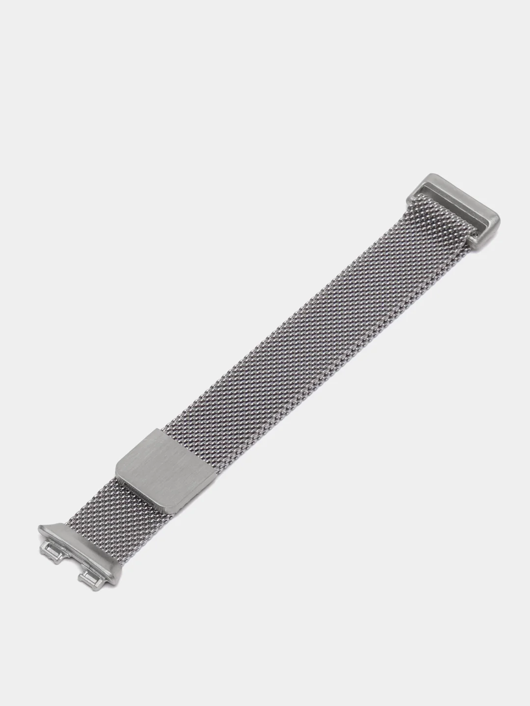 Серебряный металлический ремешок, миланская петля, для Huawei Band 8, Huawei Band 9