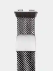 Серебряный металлический ремешок, миланская петля, для Huawei Band 8, Huawei Band 9