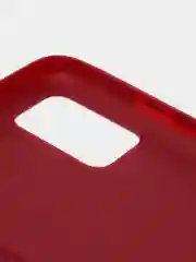 Бордовый чехол для Samsung A02S матовый силиконовый