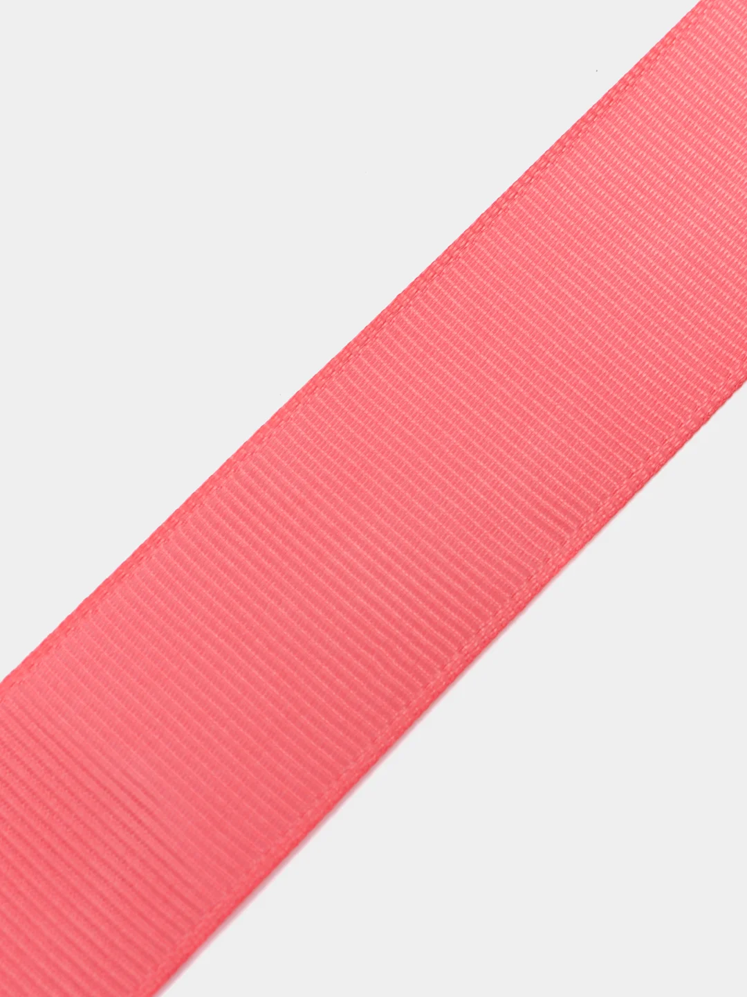 Кораллово-розовый лента репсовая, 25 мм, 18 метров