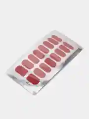 Красный маникюрный набор лаковые полоски накладные ногти наклейки для ногтей дизайн ногтей слайдер