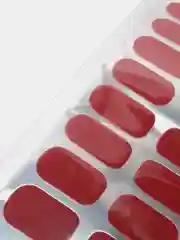 Красный маникюрный набор лаковые полоски накладные ногти наклейки для ногтей дизайн ногтей слайдер