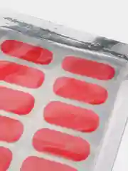 Алый маникюрный набор лаковые полоски накладные ногти наклейки для ногтей дизайн ногтей слайдер