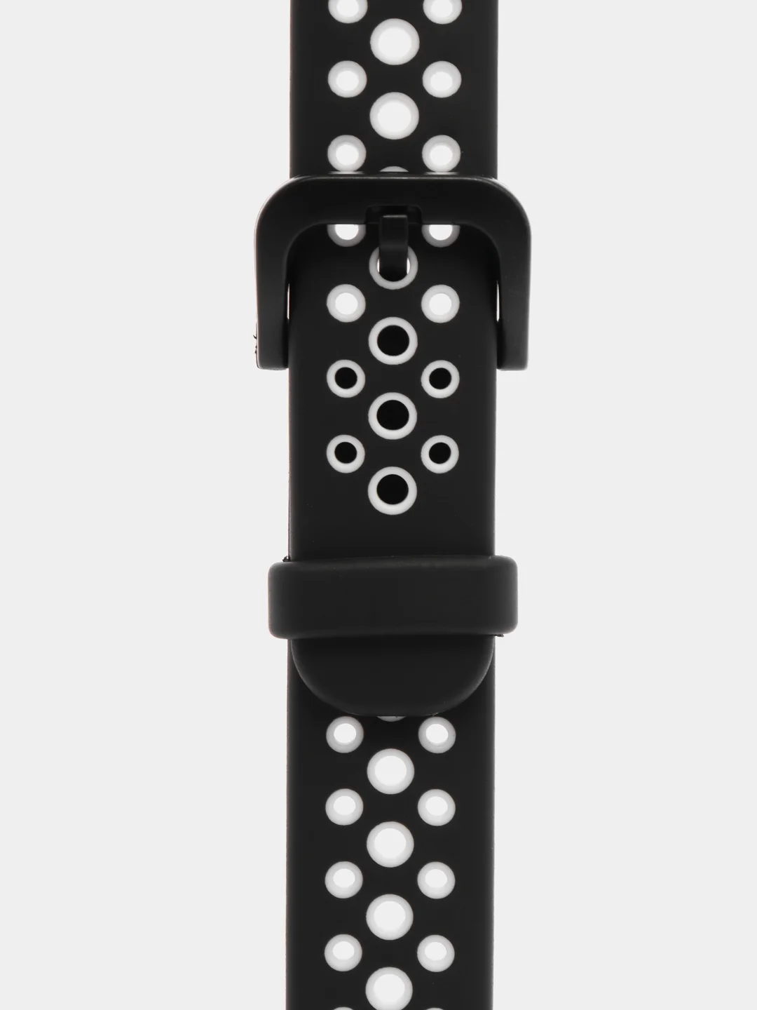 Черный двухцветный ремешок для Huawei Band 8, Huawei Band 9 силиконовый