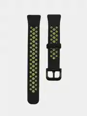 Желтый двухцветный ремешок для Huawei Band 8, Huawei Band 9 силиконовый
