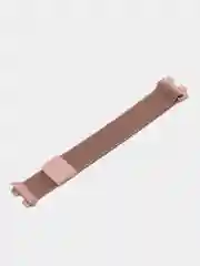 Розовый металлический ремешок, миланская петля, для Huawei Band 8, Huawei Band 9